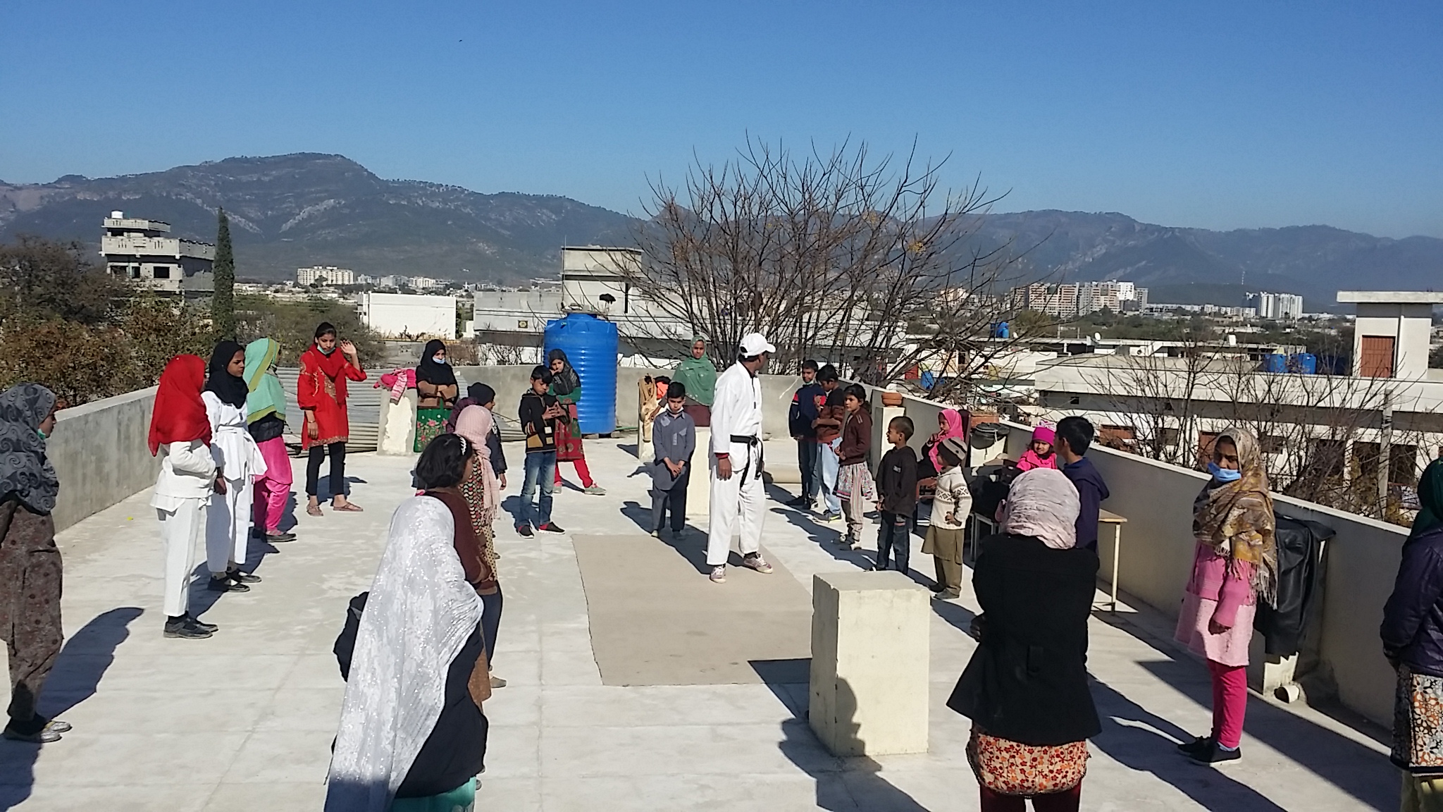 Taekwondo class 3