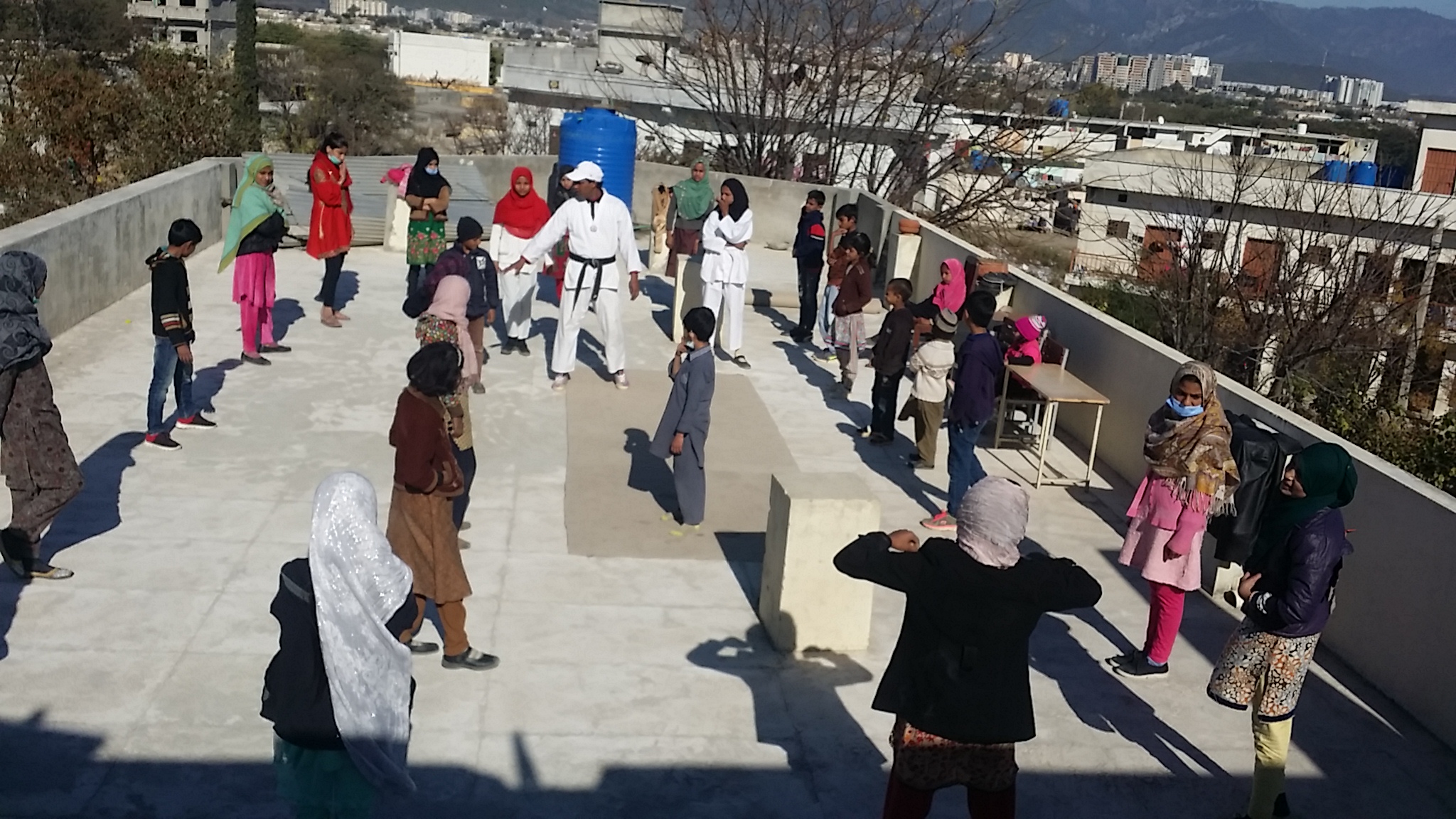 Taekwondo class 4